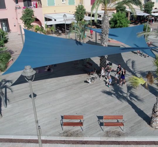 voile d'ombrage sur mesure france