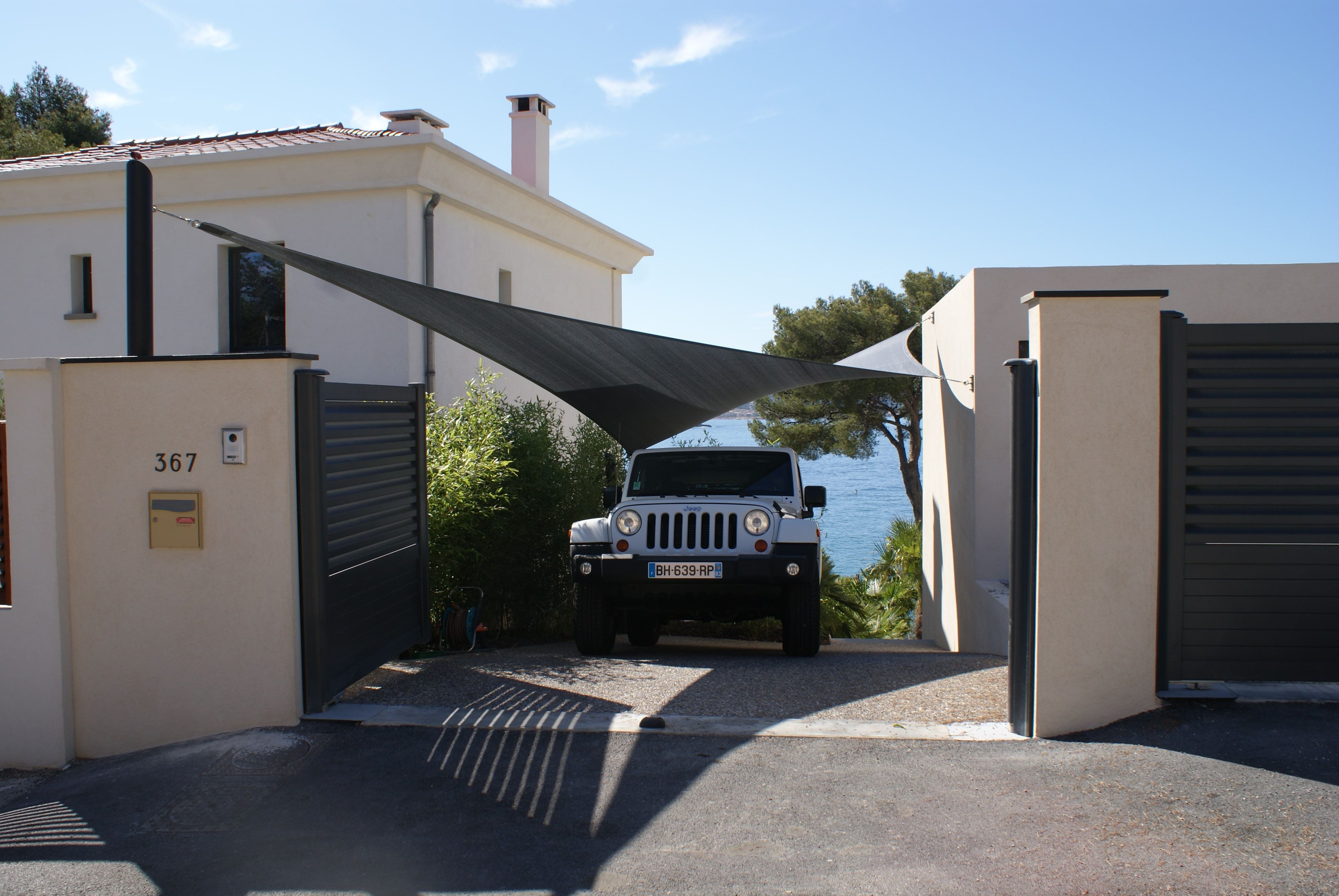 abri voiture en toile