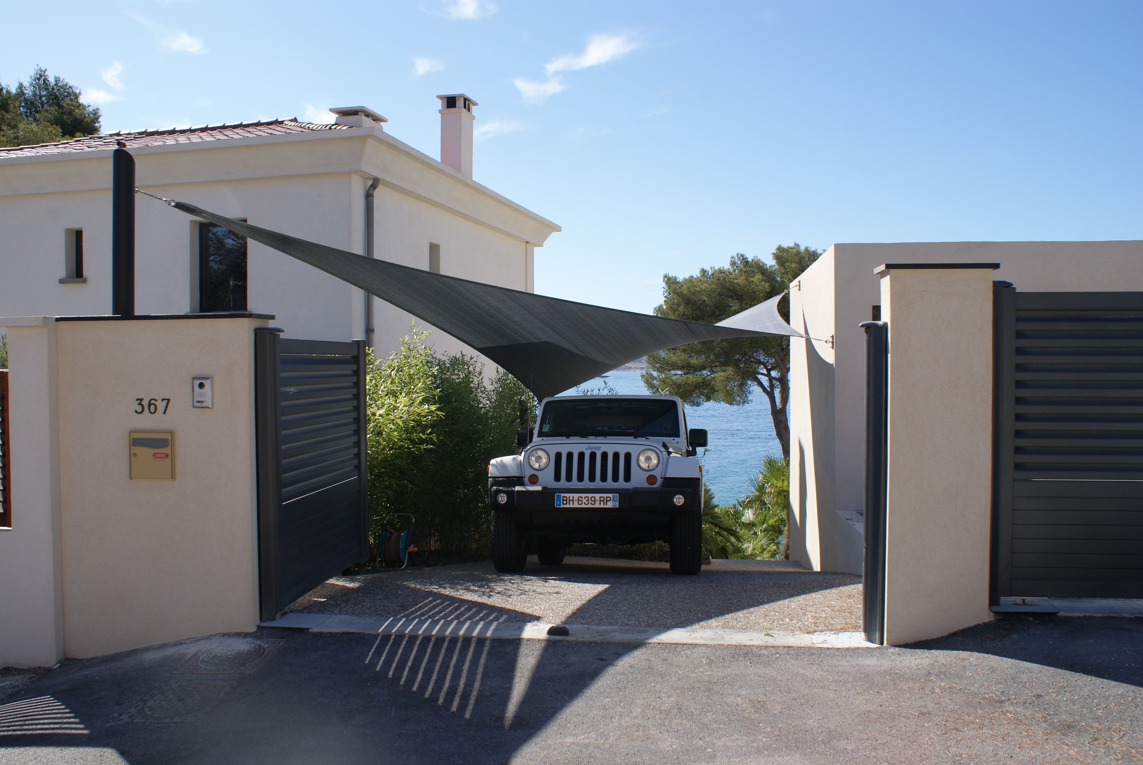 abri voiture en toile