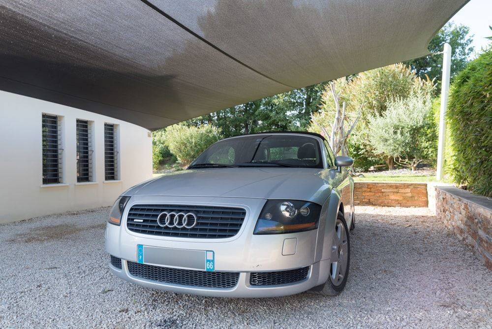 voile abri voiture
