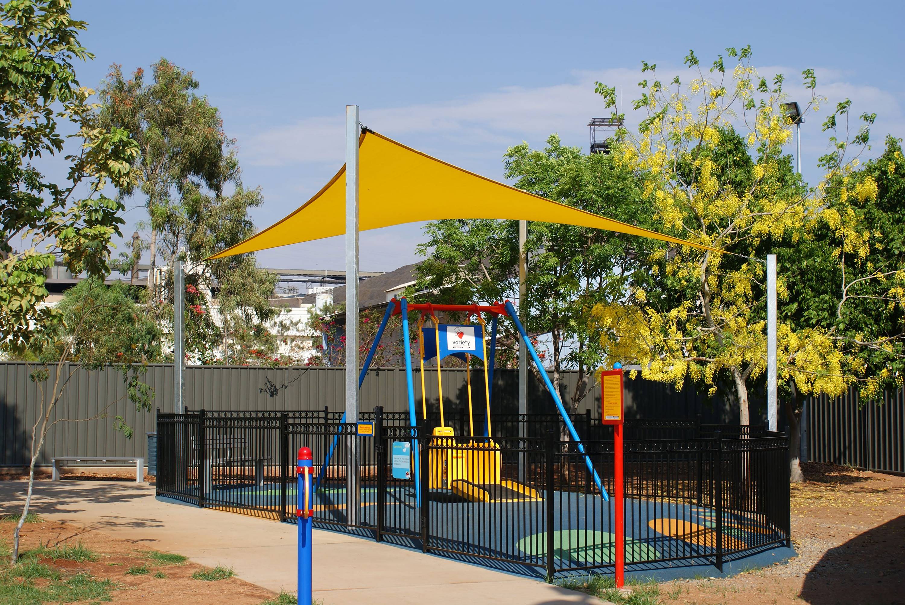 toile d'ombrage sur mesure