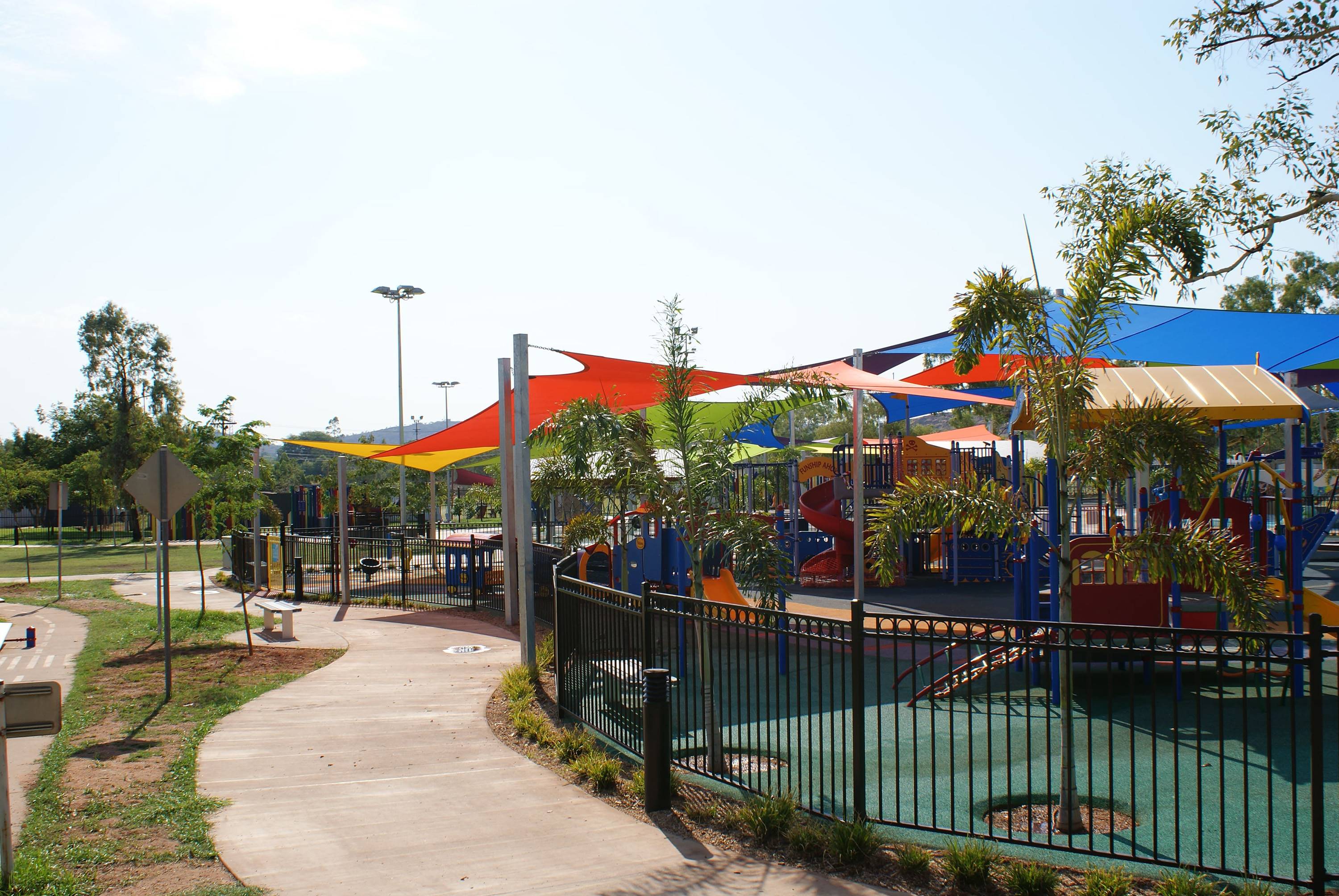 toile d'ombrage sur mesure