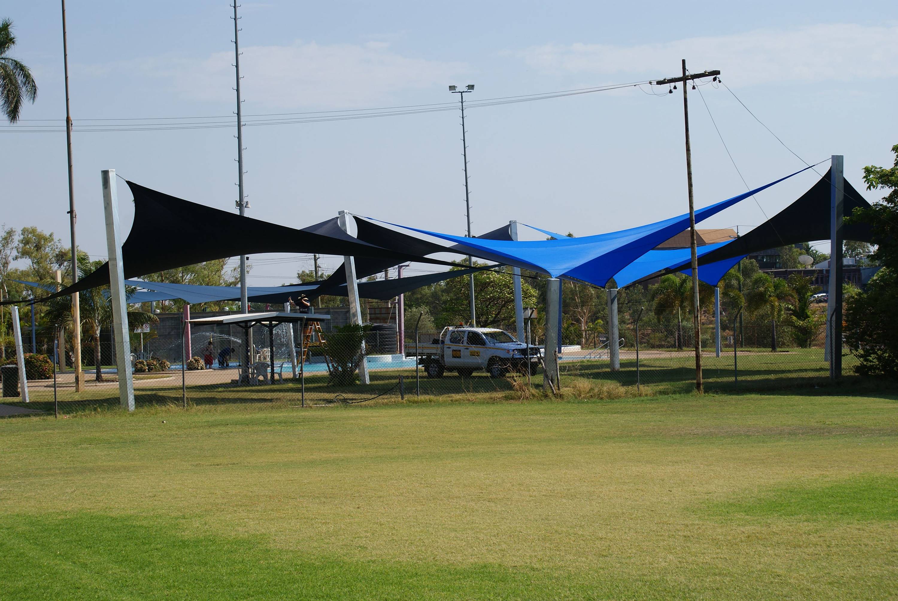 toile d'ombrage en France
