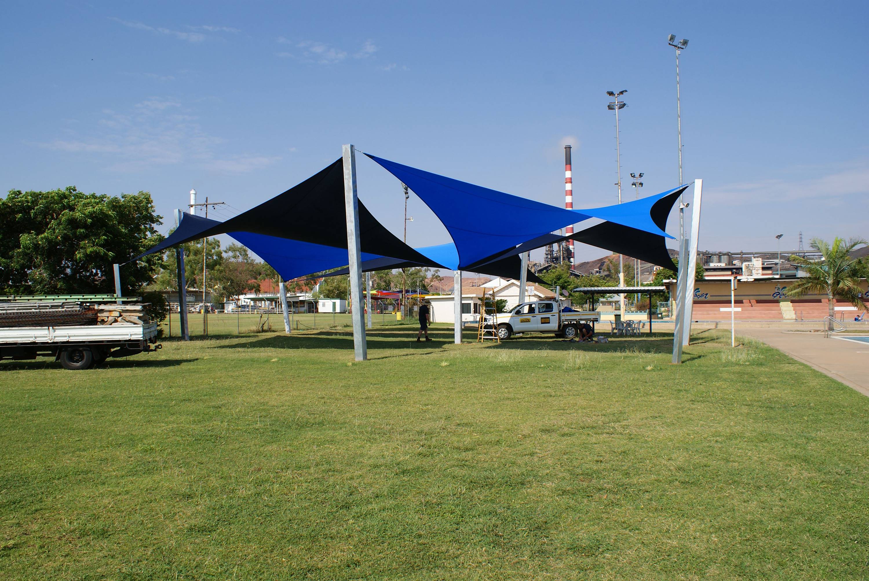 toile d'ombrage en France