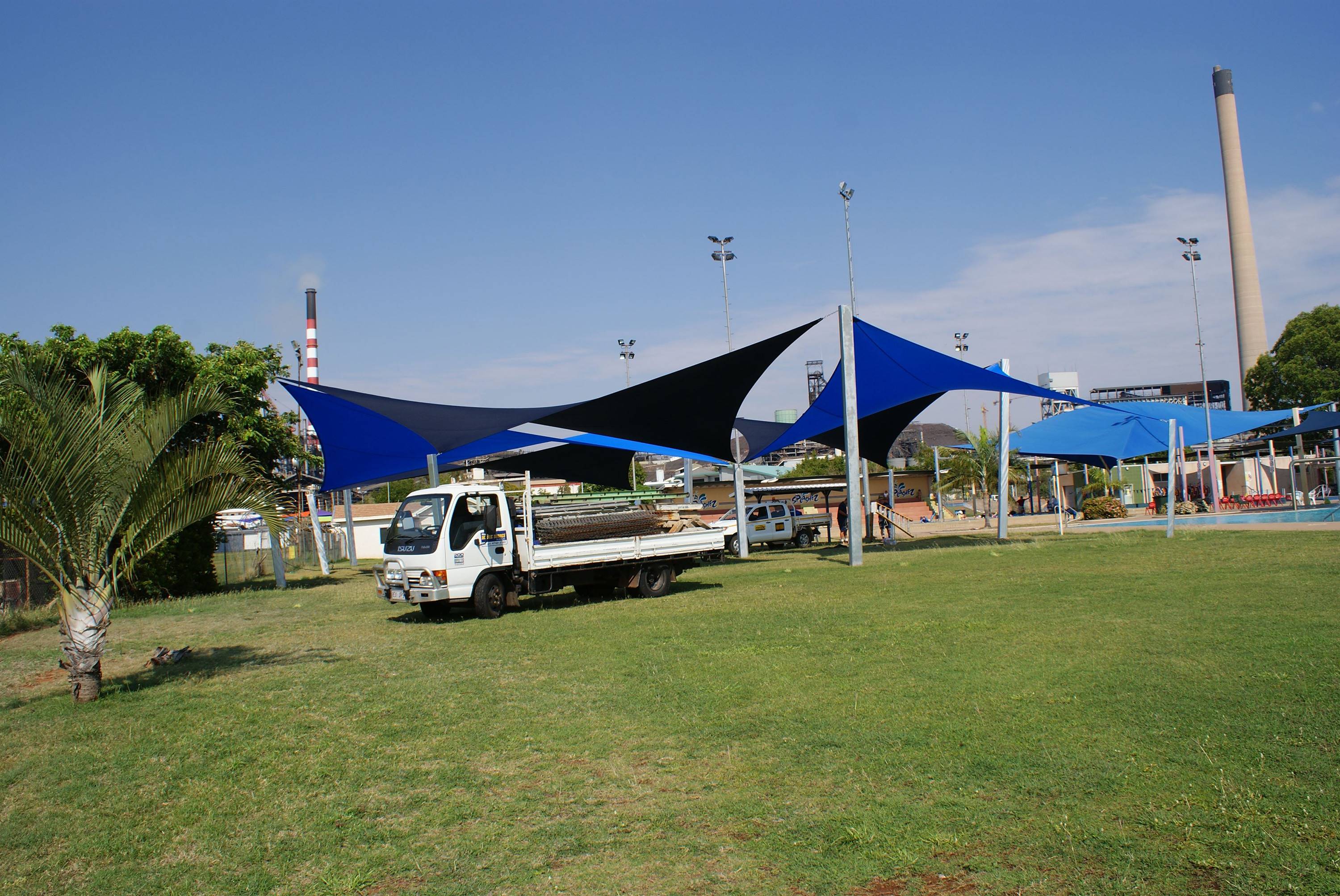 toile d'ombrage en France