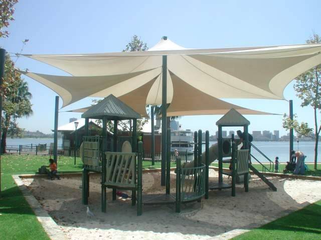 voile d'ombrage pour jardin