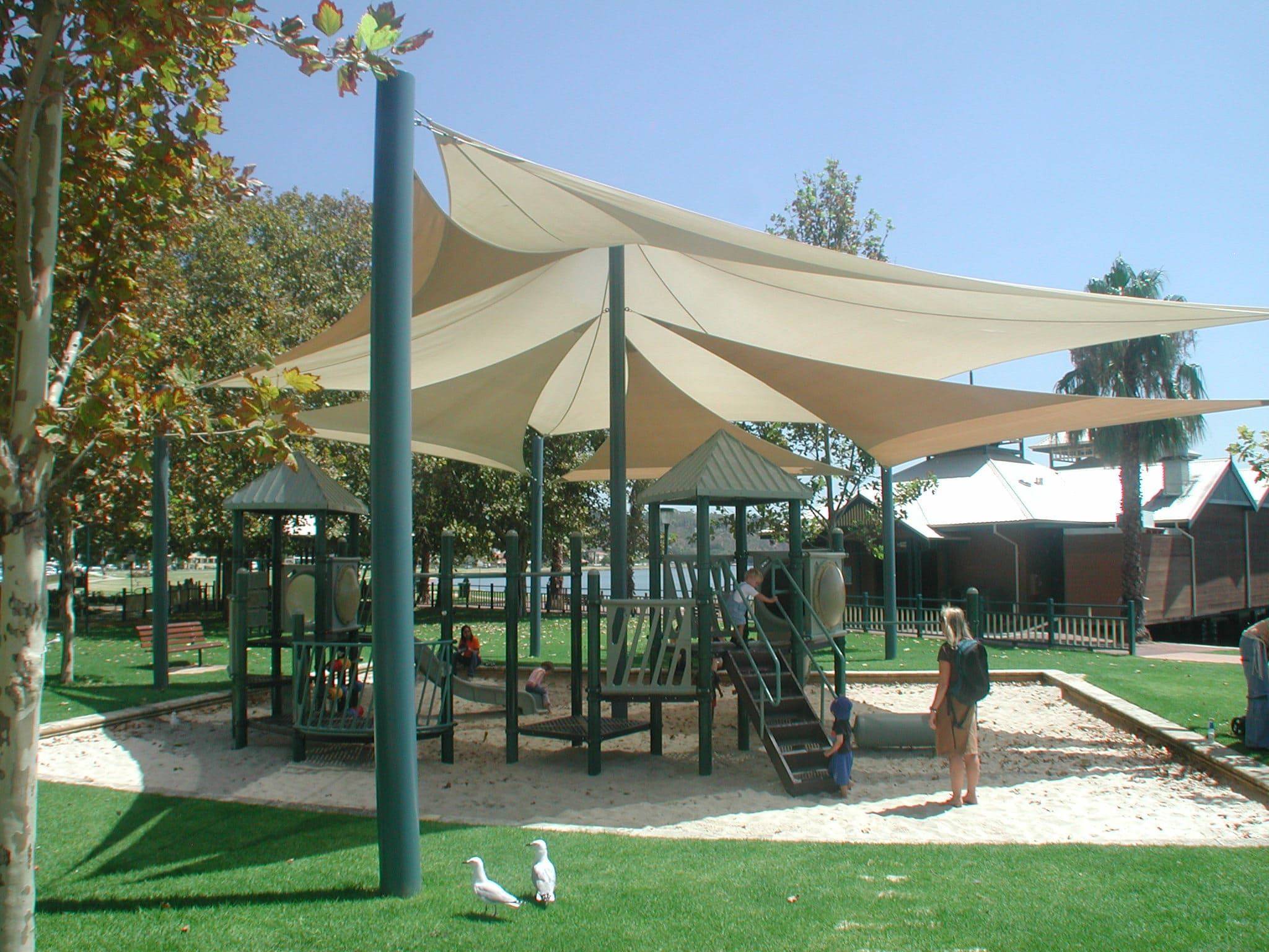 voile d'ombrage pour jardin