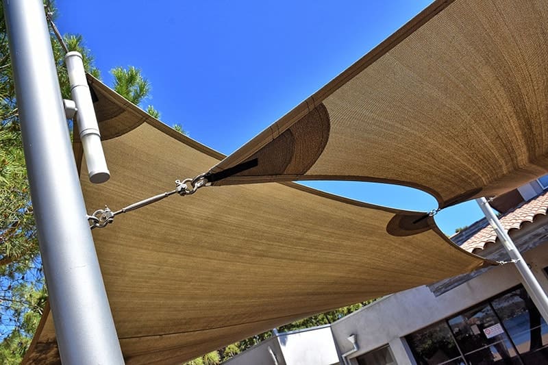 toile d'ombrage pour camping