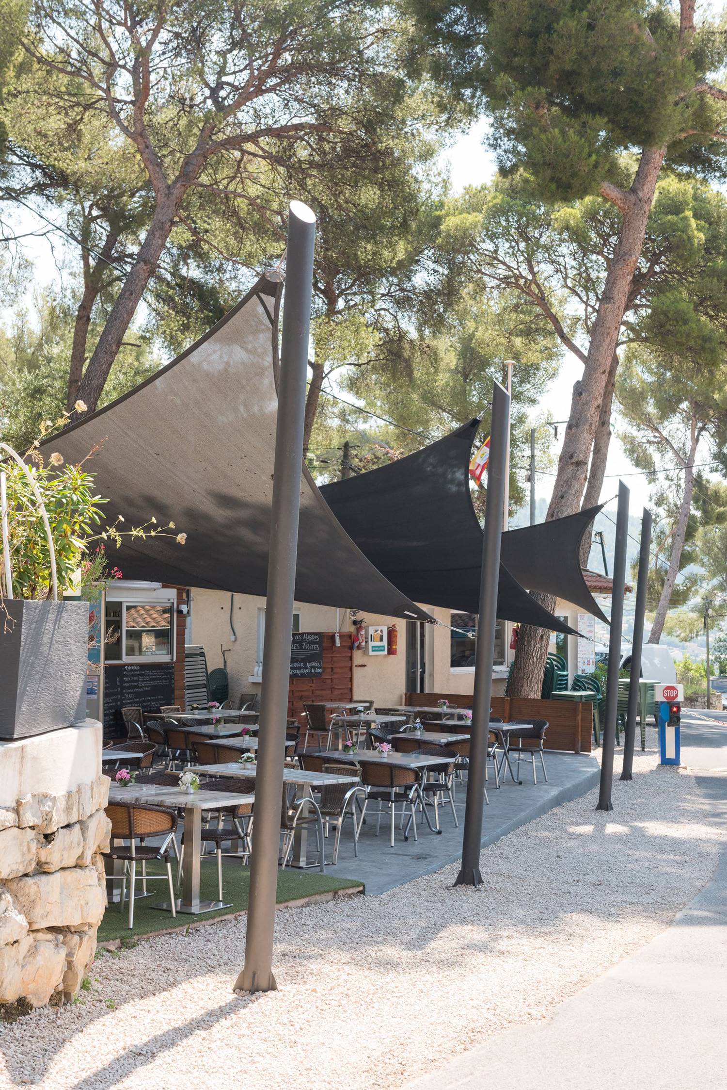 voile d'ombrage extérieur