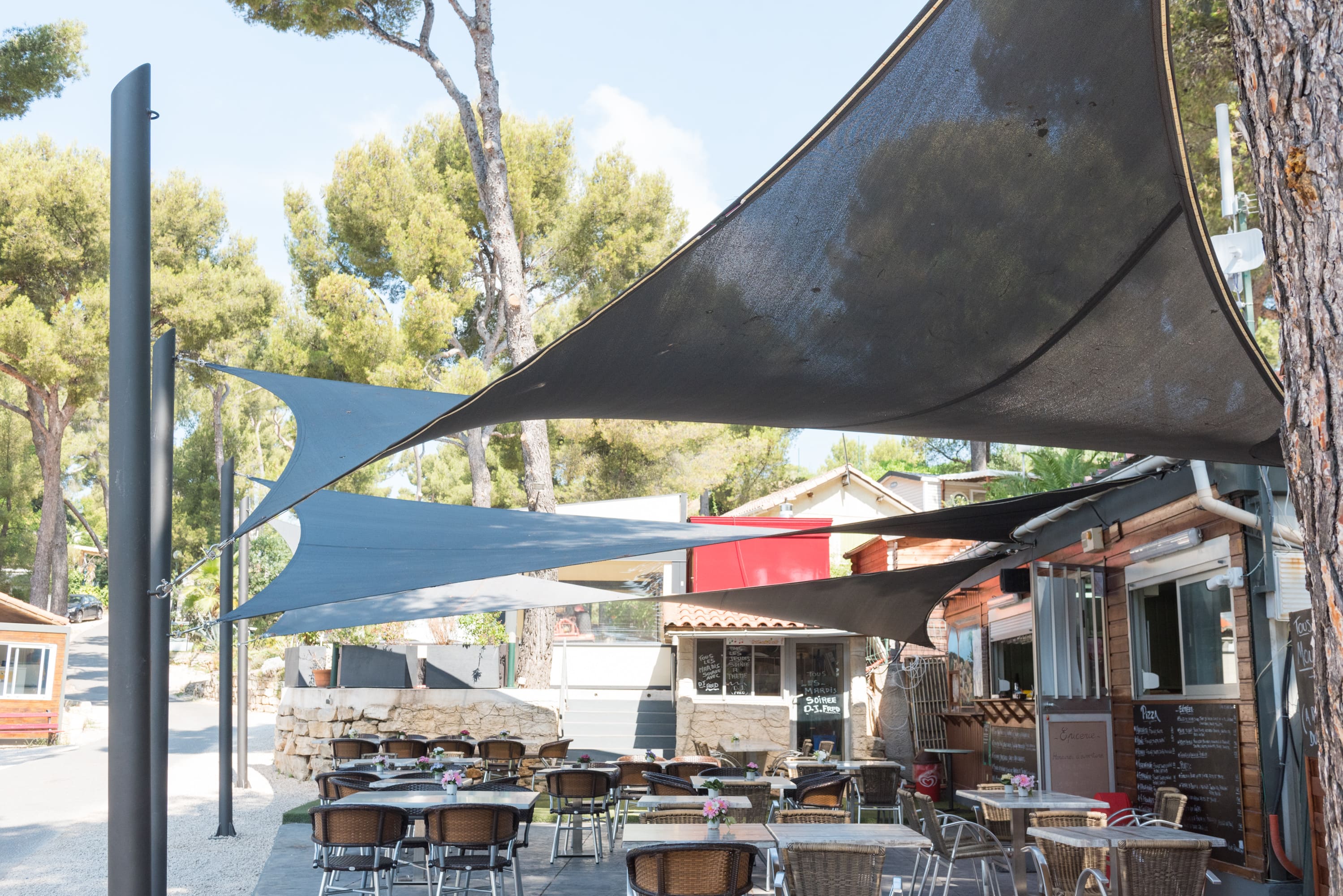 voile d'ombrage extérieur