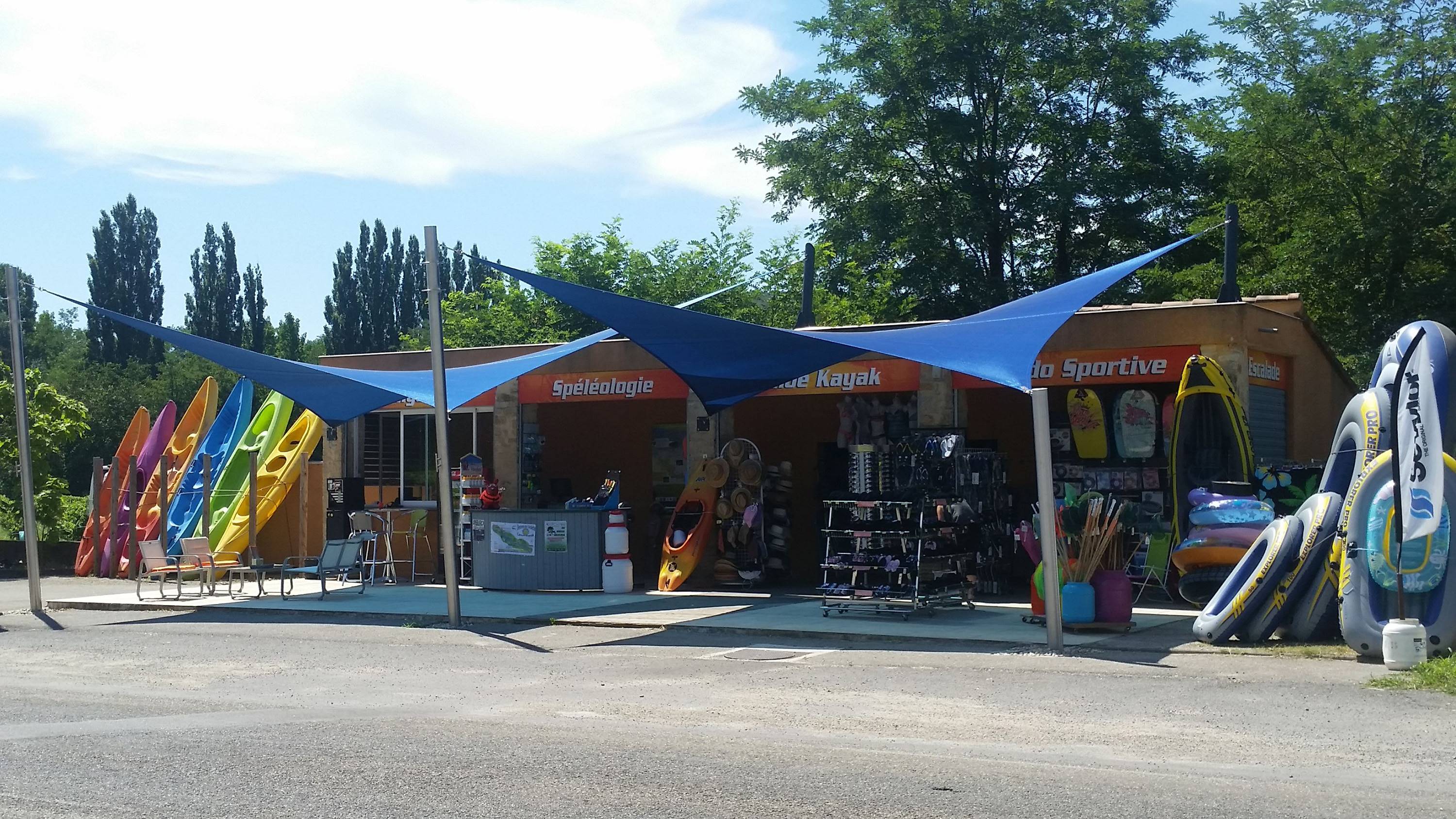 toile d'ombrage extérieur