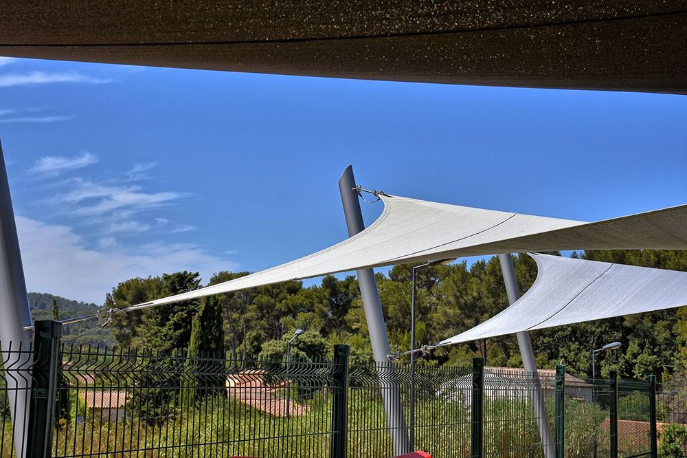 voile d'ombrage pour veranda