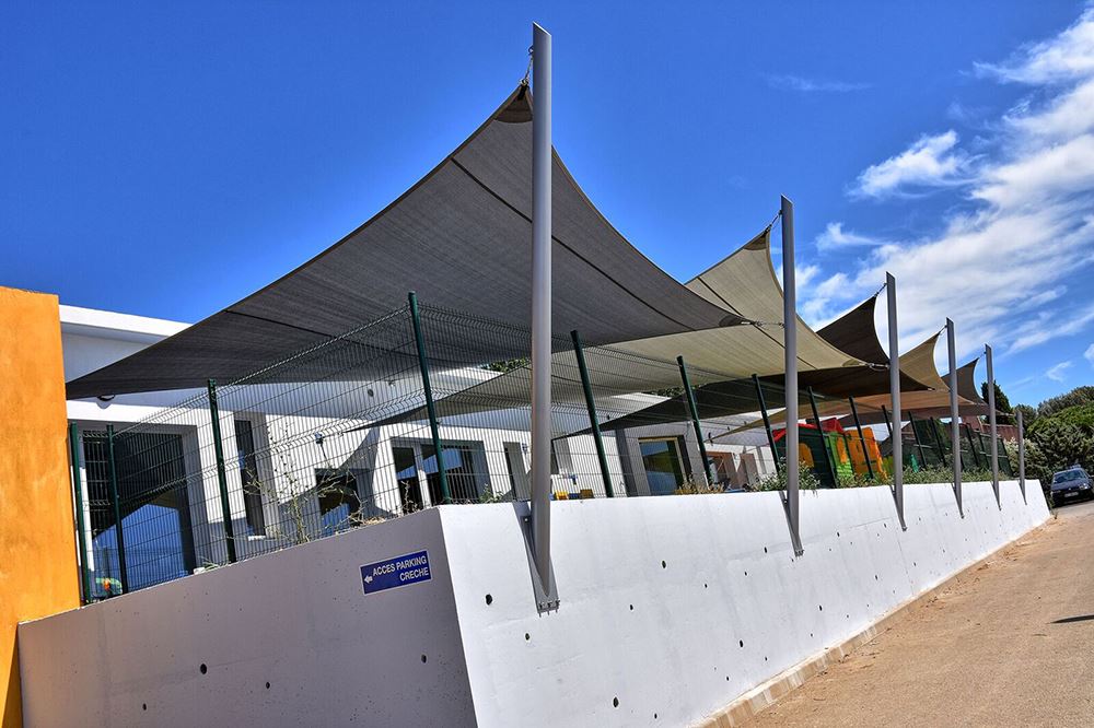 voile d'ombrage pour veranda