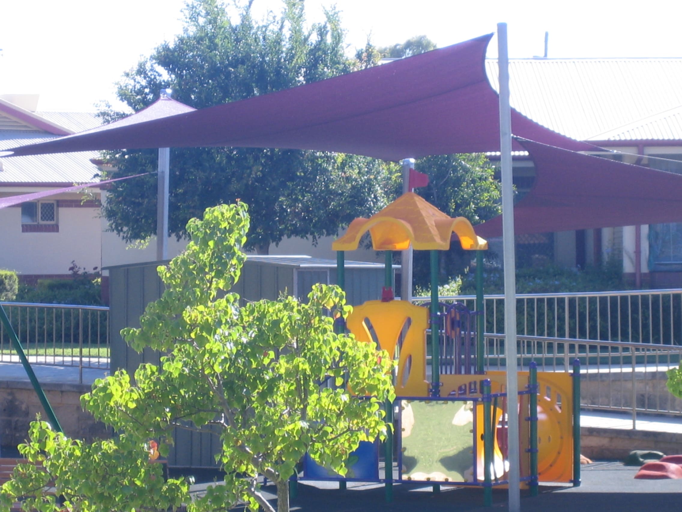 toile d'ombrage sur mesure