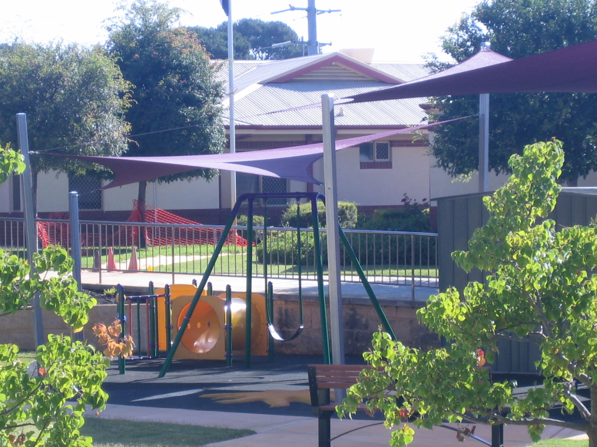 toile d'ombrage sur mesure