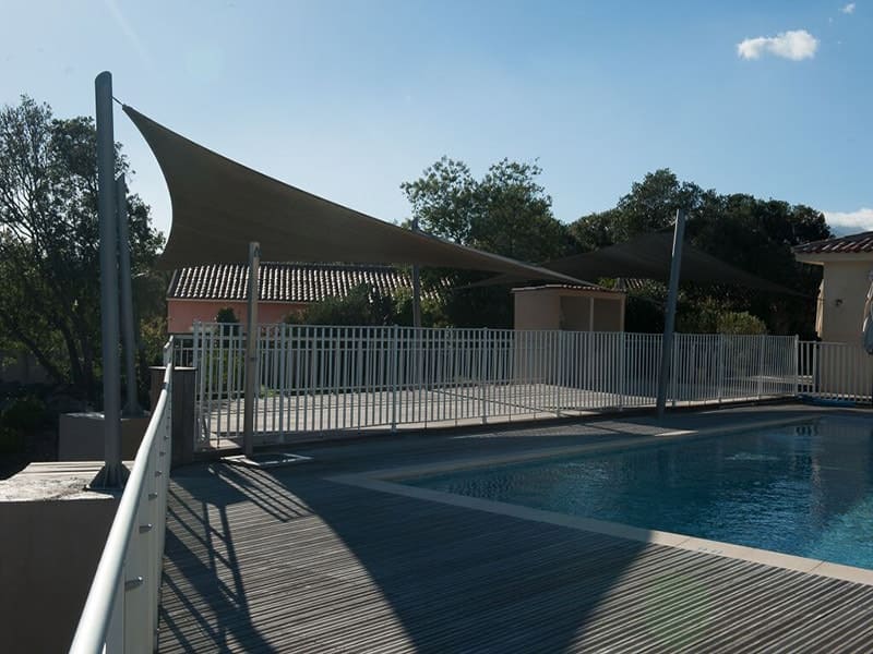 voile d'ombrage extérieur