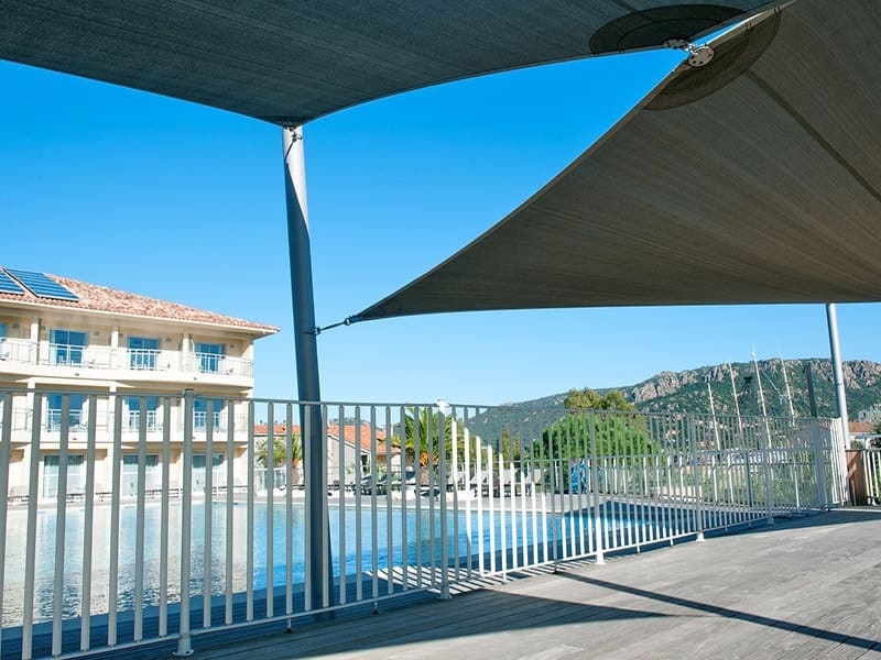 voile d'ombrage extérieur