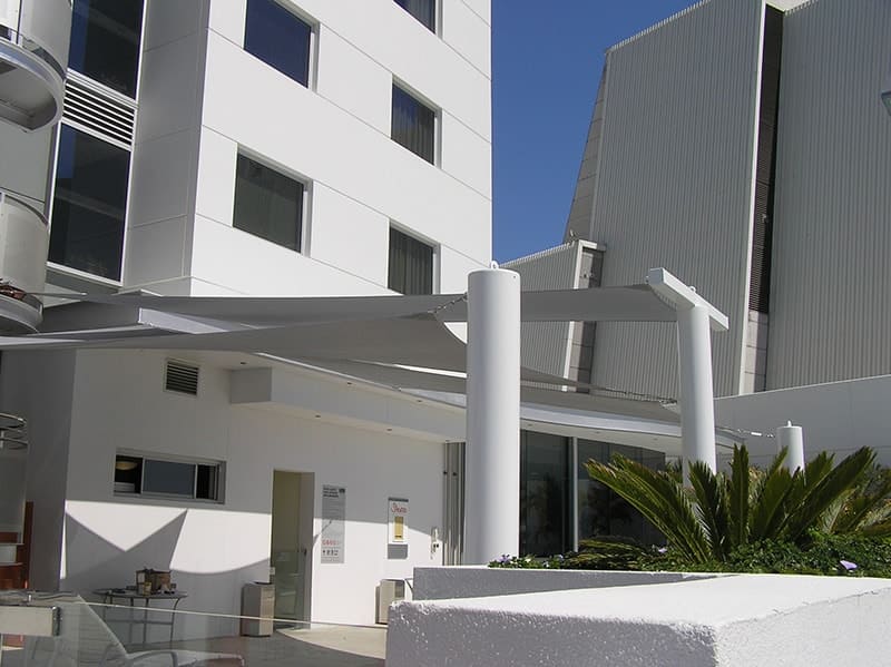 voile d'ombrage sur mesure