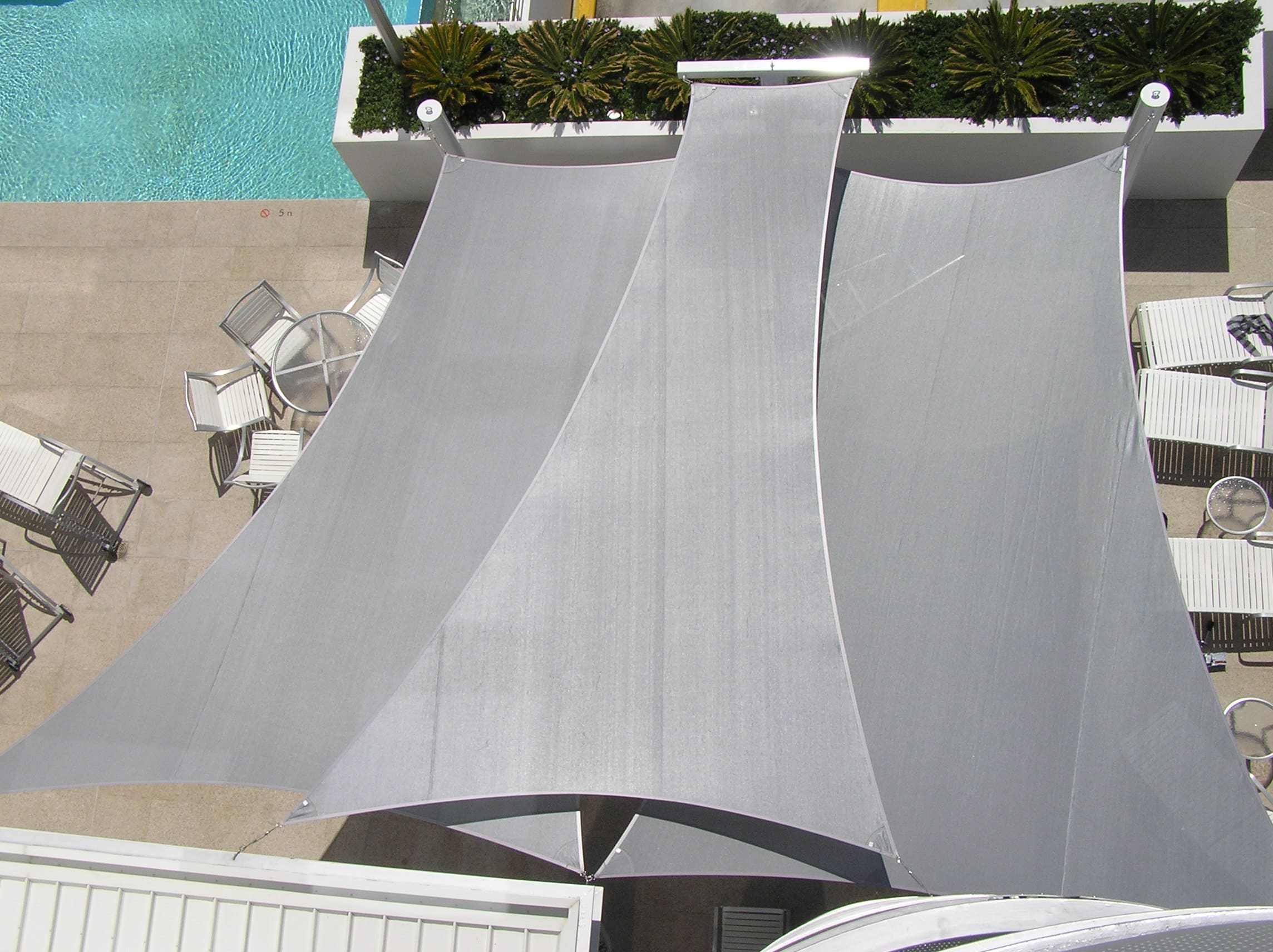 voile d'ombrage sur mesure