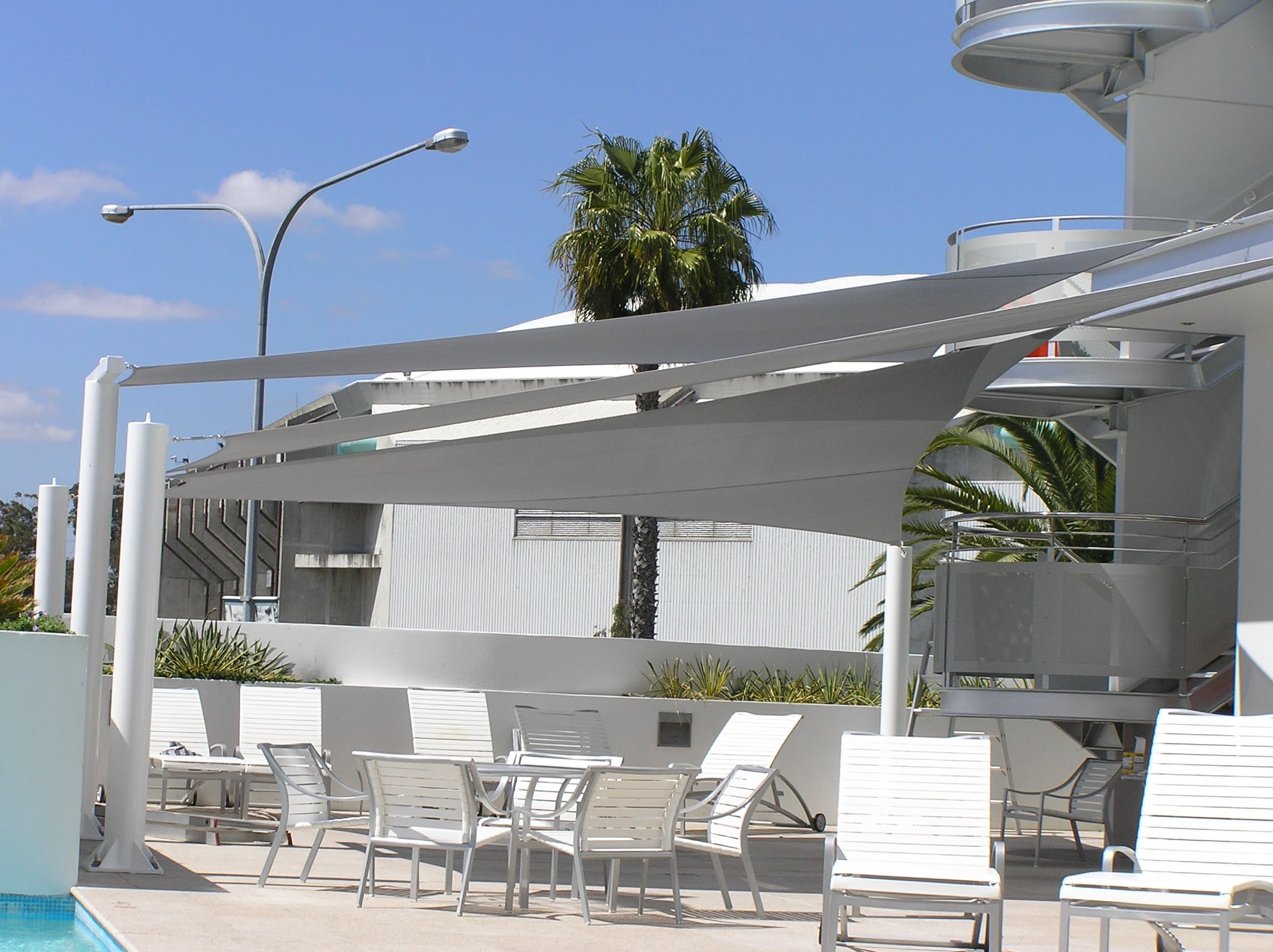 voile d'ombrage sur mesure