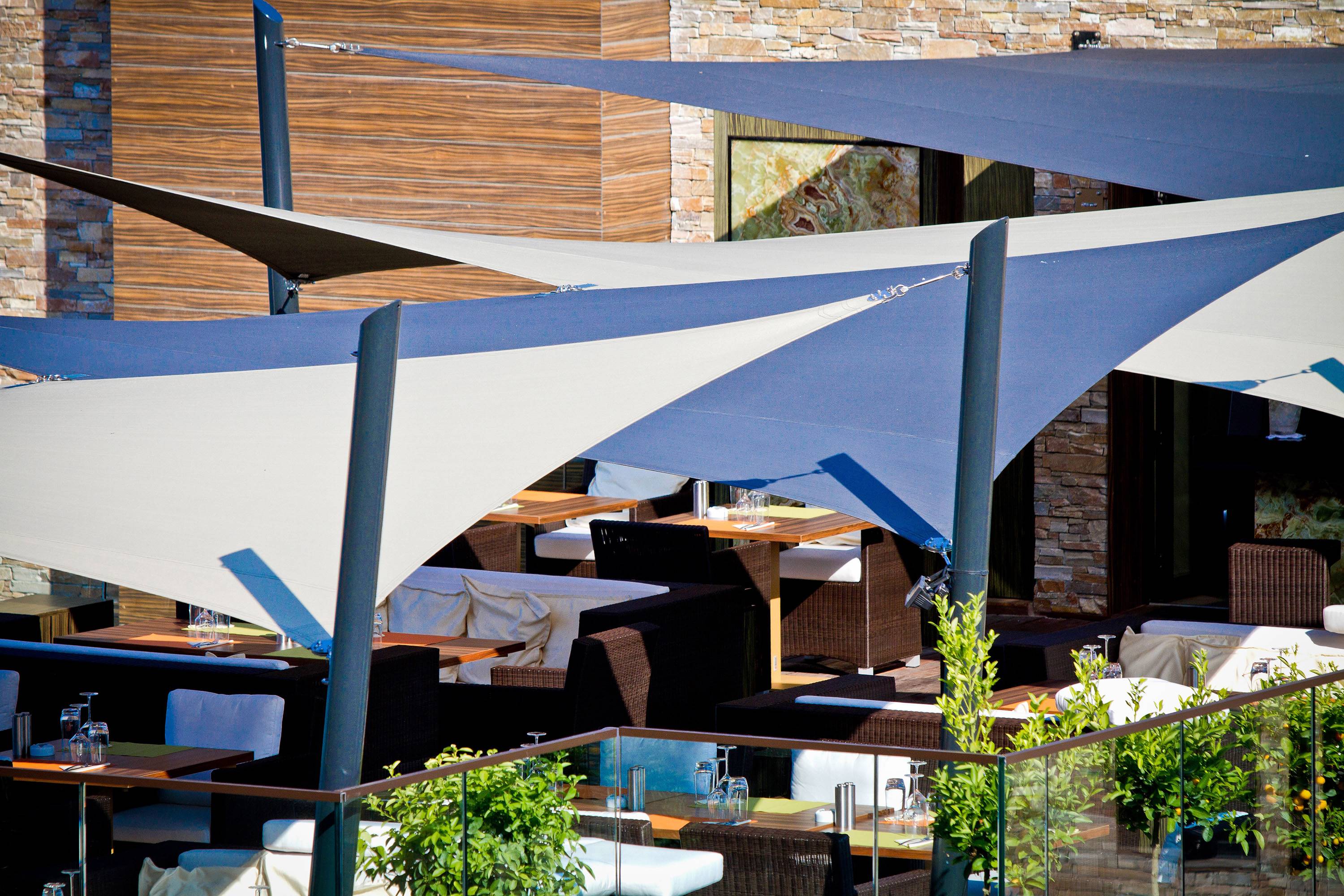 toile d'ombrage sur mesure