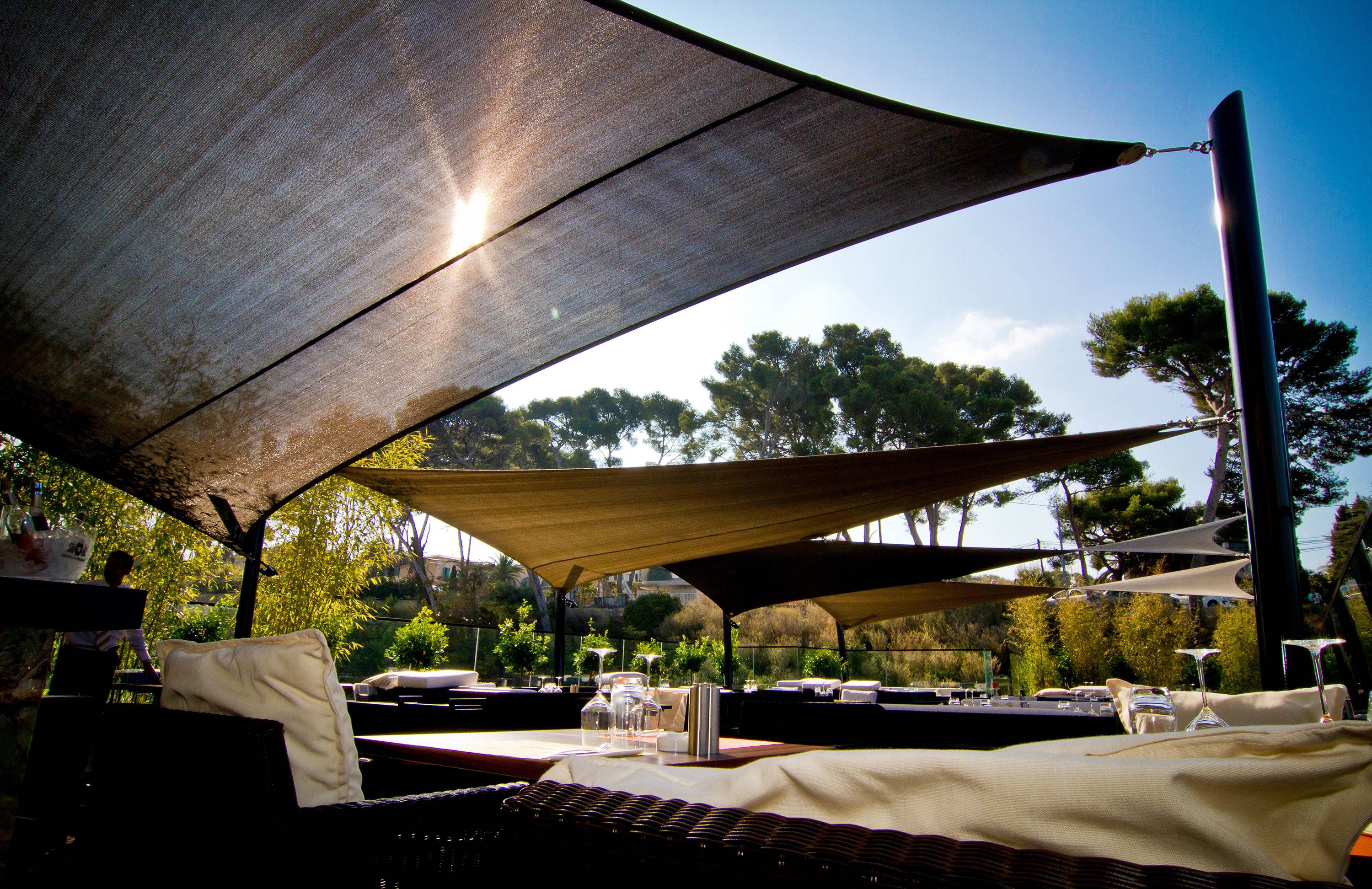 toile d'ombrage sur mesure