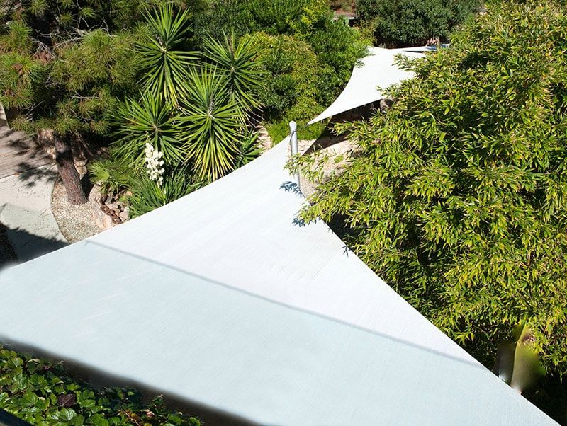 toile d'ombrage pour restaurant