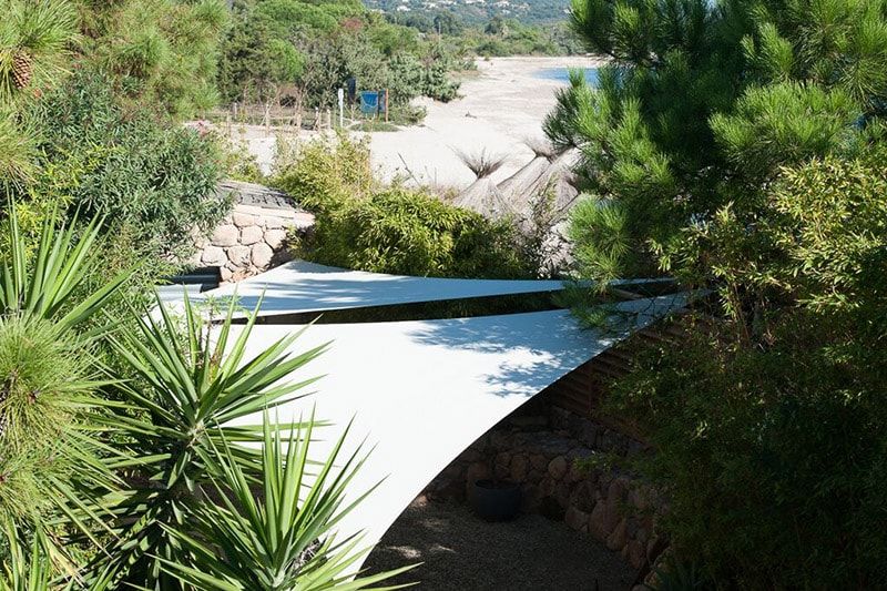 toile d'ombrage pour restaurant