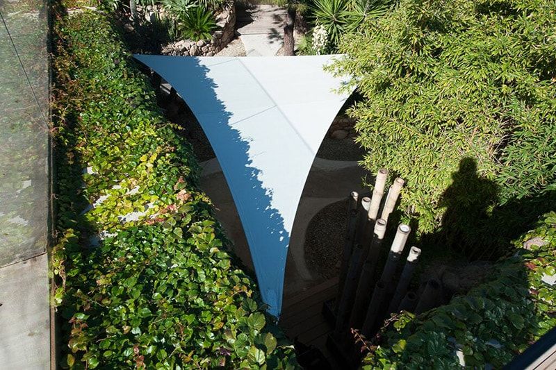 toile d'ombrage pour restaurant