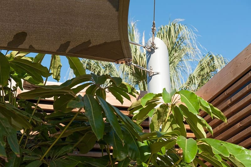 toile d'ombrage sur mesure