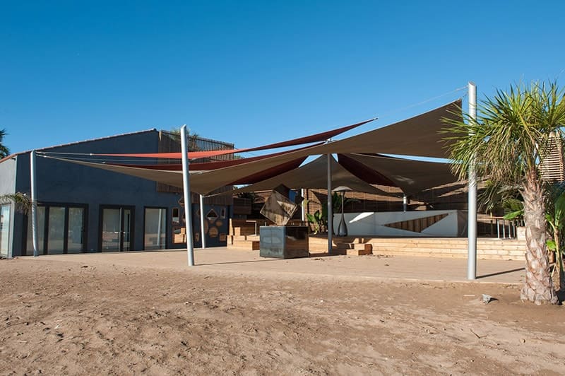 toile d'ombrage sur mesure