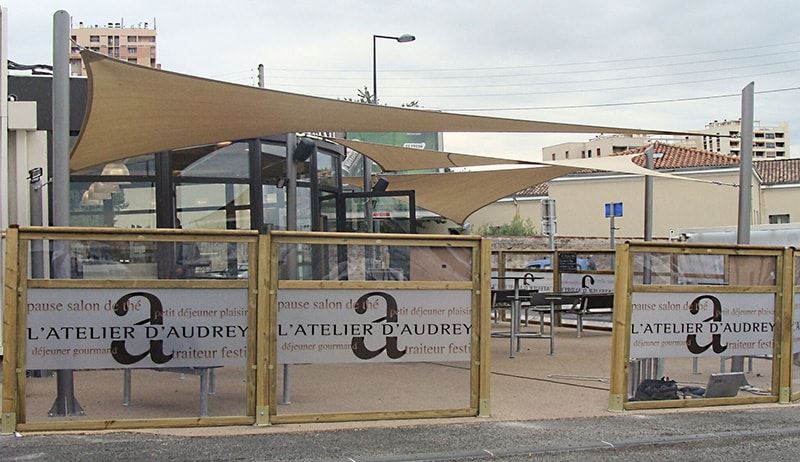 voile d'ombrage terrasse