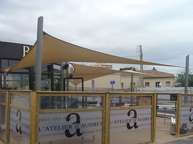 voile d'ombrage terrasse