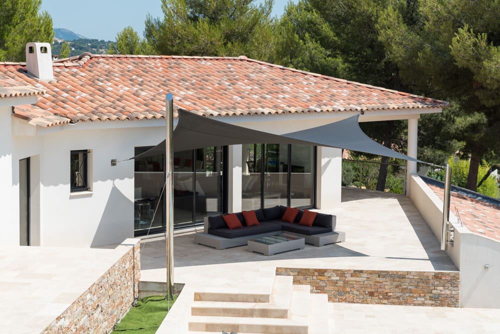 voile d'ombrage pour terrasse
