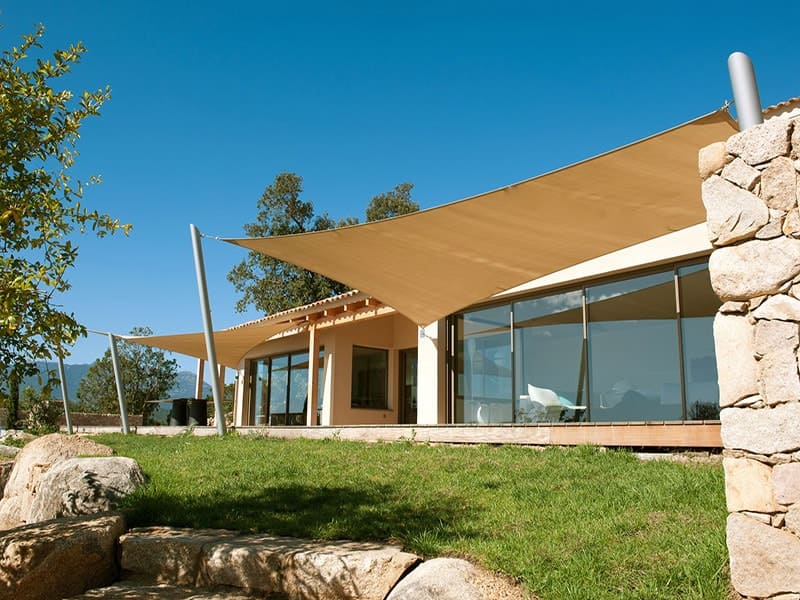 voile d'ombrage extérieur