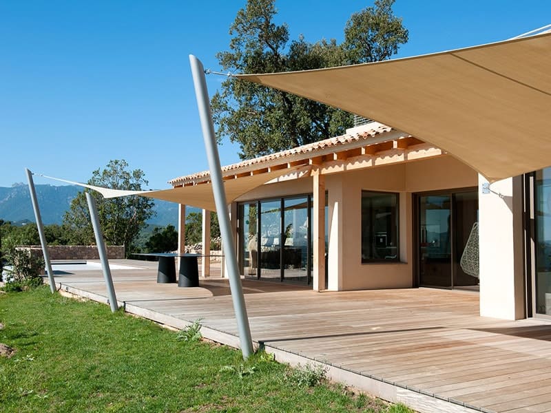 voile d'ombrage extérieur