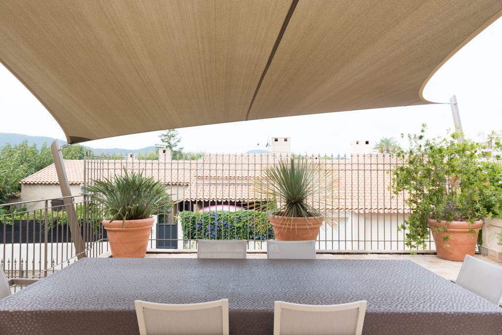 voile d'ombrage pour jardin