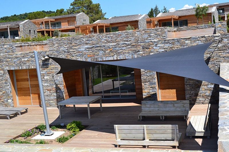 toile d'ombrage pour terrasse