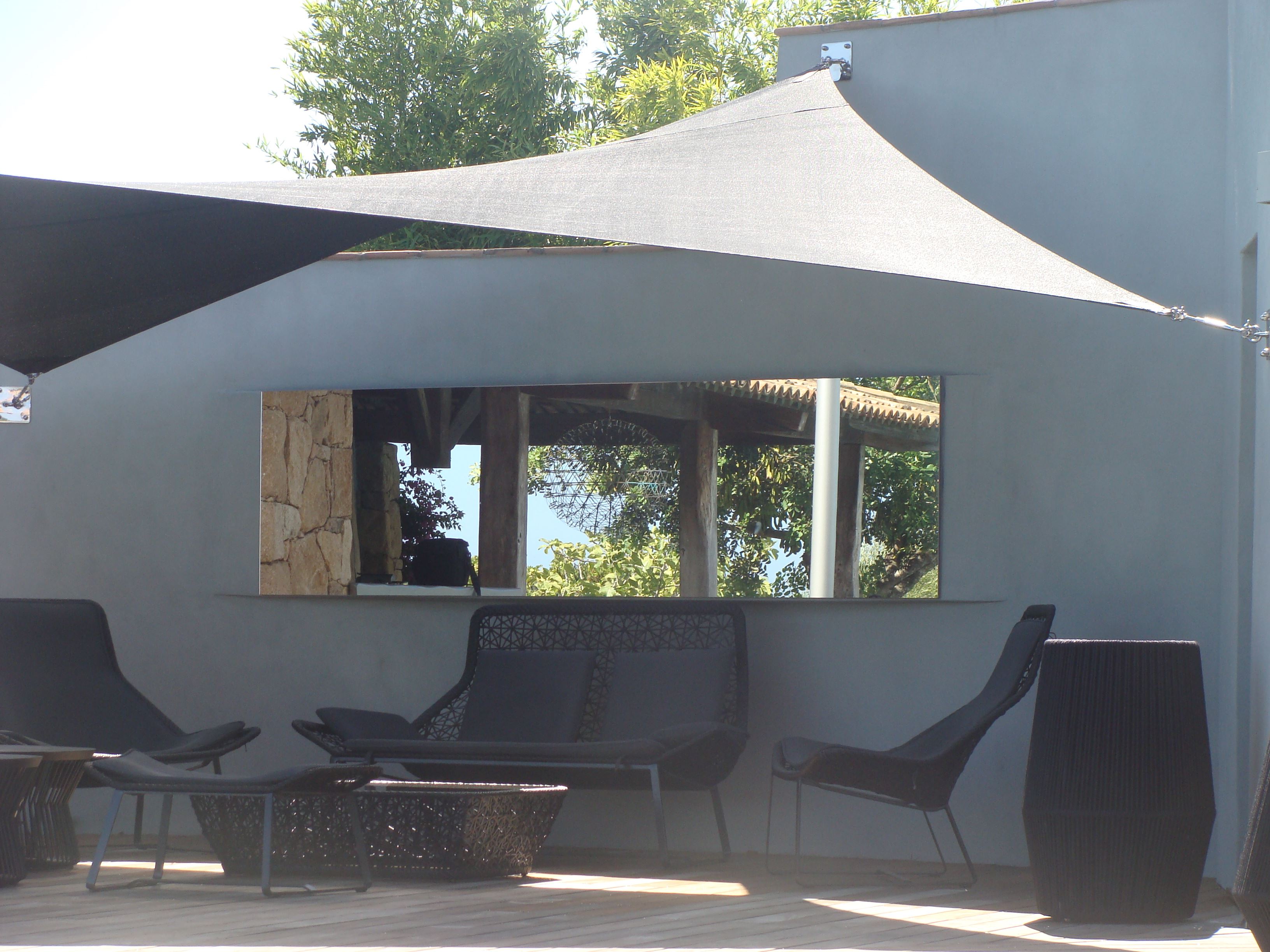 toile d'ombrage pour piscine