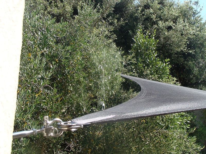 toile d'ombrage pour jardin