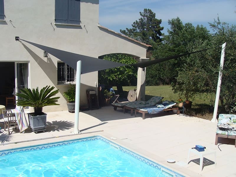 toile d'ombrage pour jardin