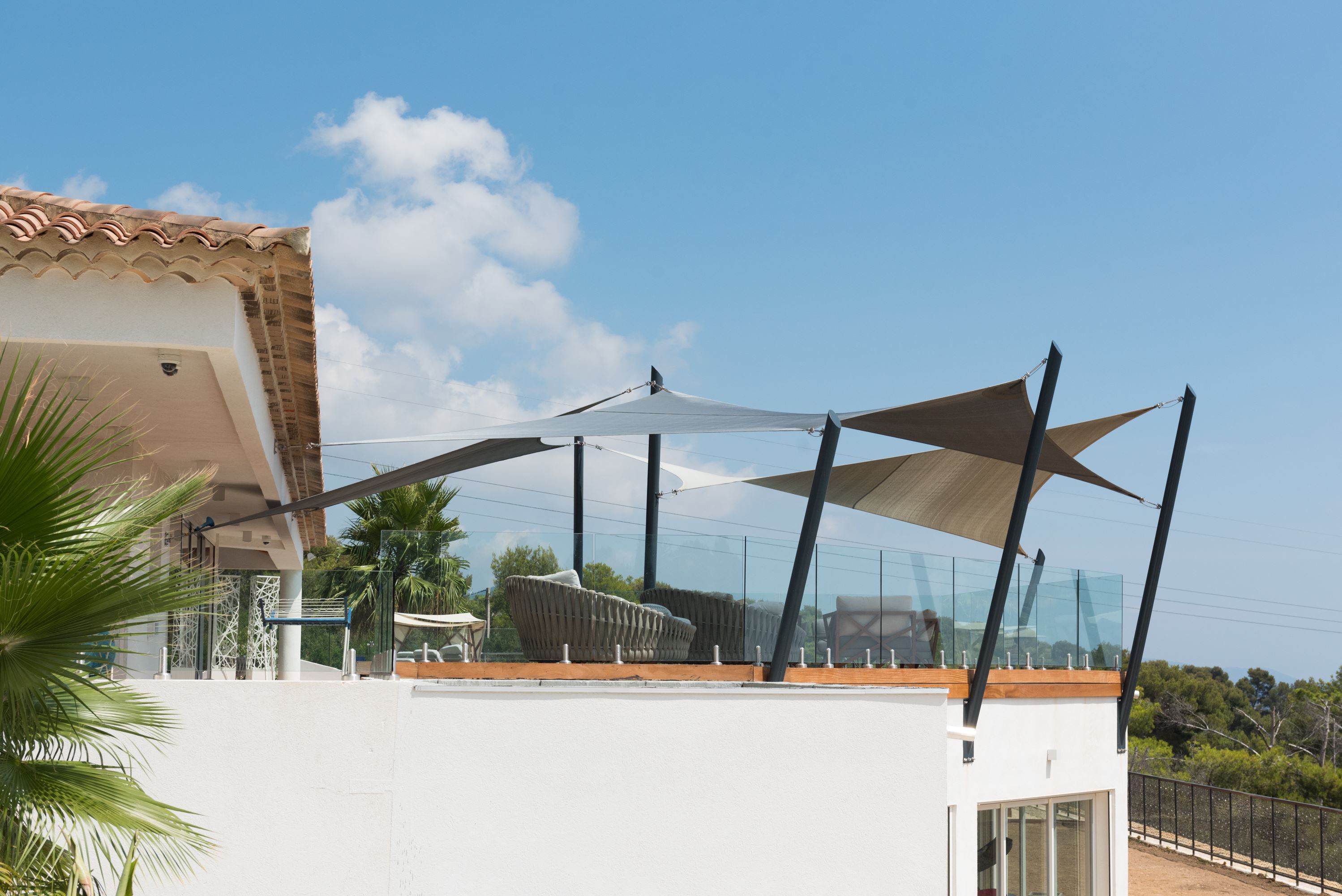 voile d'ombrage pour terrasse