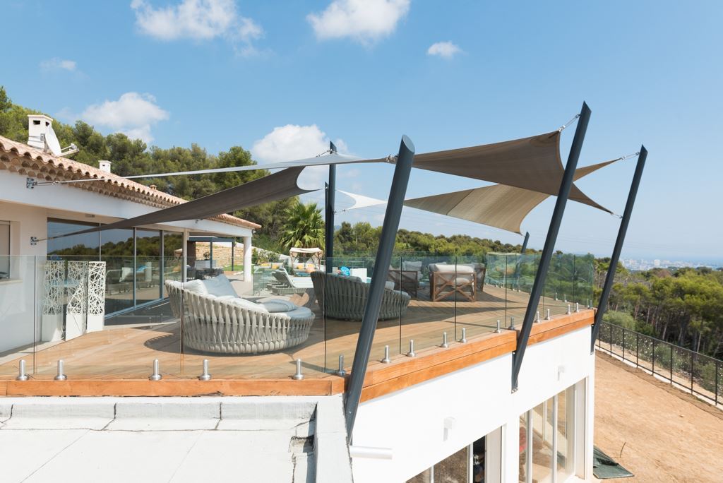 toile d'ombrage pour jardin