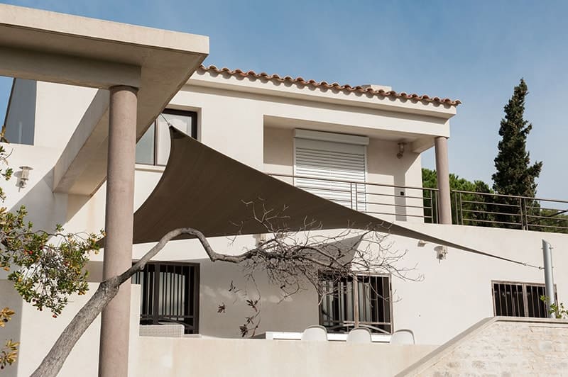 voile d'ombrage pour jardin