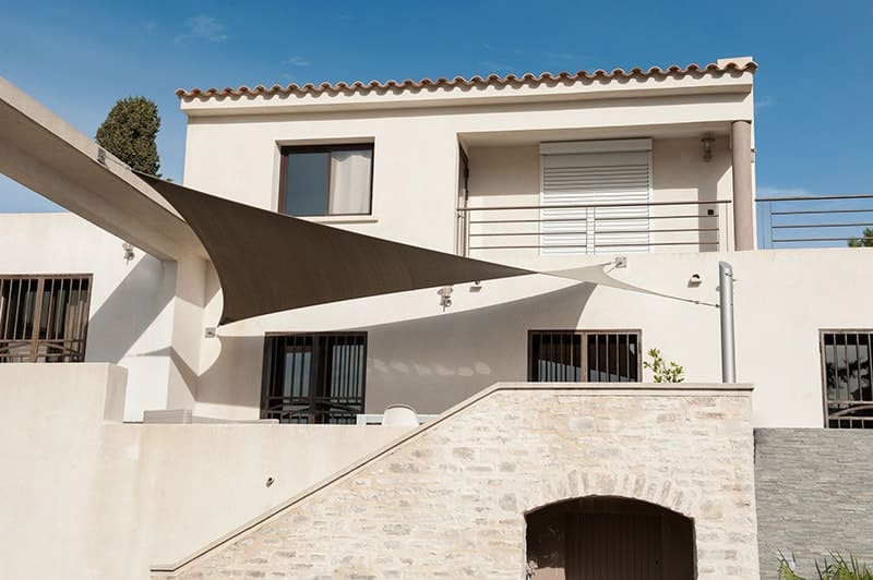 voile d'ombrage pour jardin
