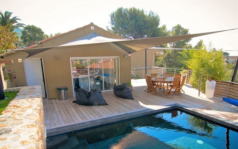 voile d'ombrage pour terrasse