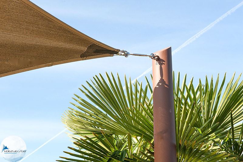 voile d'ombrage pour villa