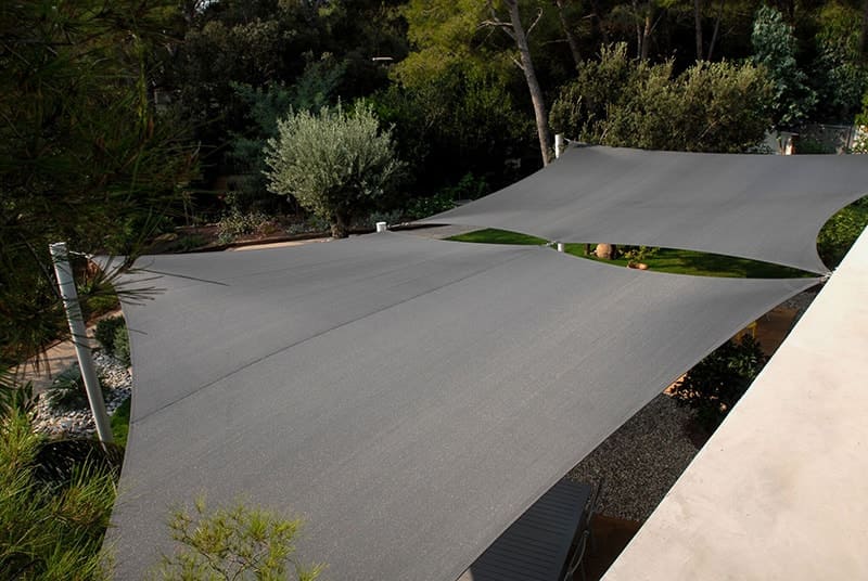 voile d'ombrage pour jardin