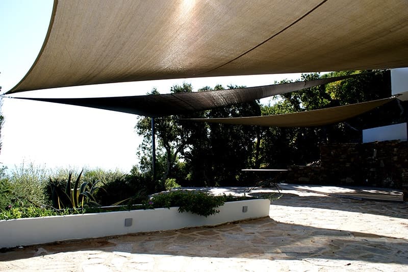 voile d'ombrage pour veranda