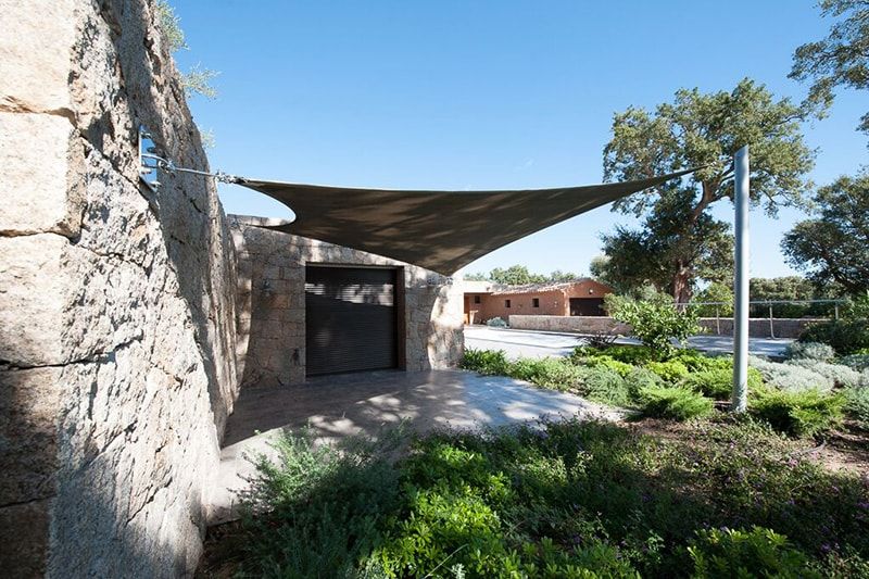 toile d'ombrage pour veranda